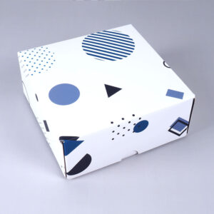 patterned square micro box