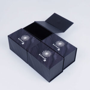 caramel brand magnetic cardboard box5