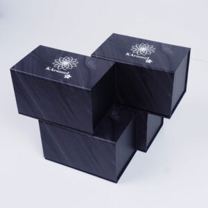 caramel brand magnetic cardboard box6