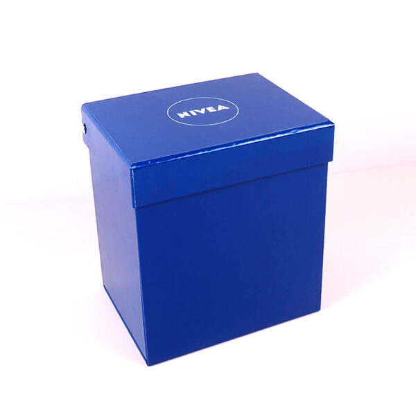 nivea brand cardboard special design box