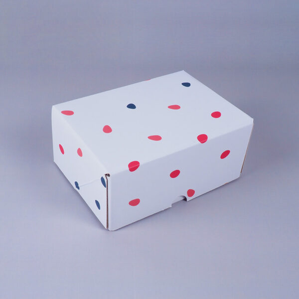 colored speckled micro box