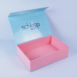 schloop magnetic cardboard box