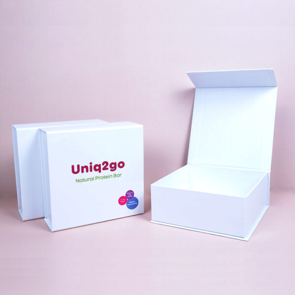 uni2go brand white magnetic cardboard box2