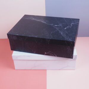 marble patterned cardboard box designs5