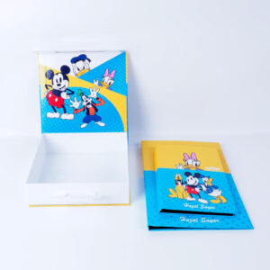 mickey mouse themed box and secretarial set3