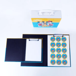 mickey mouse themed box and secretarial set5