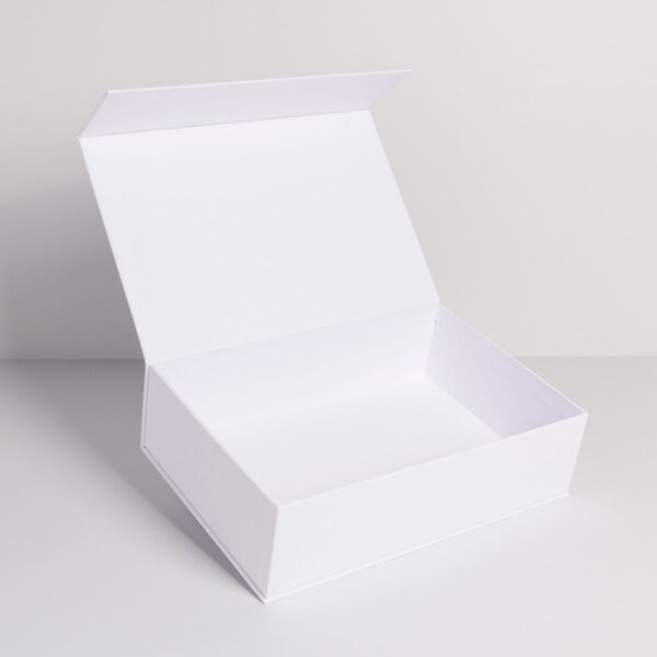 magnet white cardboard box 30cm-20cm-8cm2