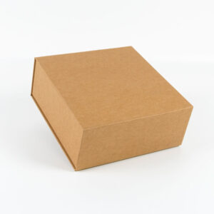 magnetic kraft cardboard box 20cm-20cm-8cm