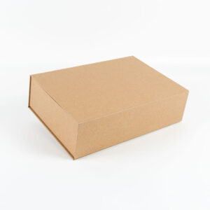 kraft cardboard box with magnet 20cm-20cm-8cm2