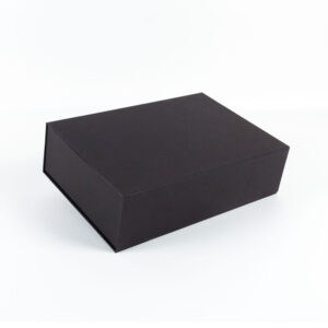 mıknatıslı siyah mukavva kutu 30cm-20cm-8cm