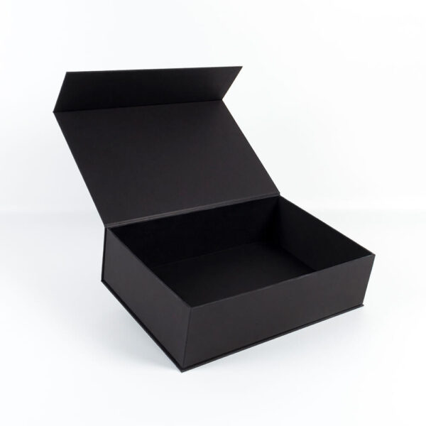 black cardboard box with magnet 30cm-20cm-8cm2