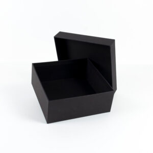 mukavva siyah kutu kapak 20cm-20cm-8cm