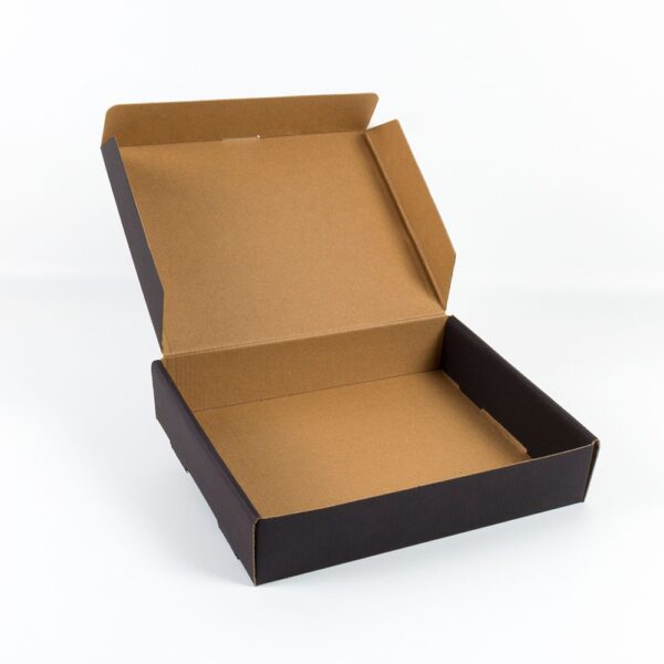 siyah pizza mikro kutu 25cm-20cm-5cm2