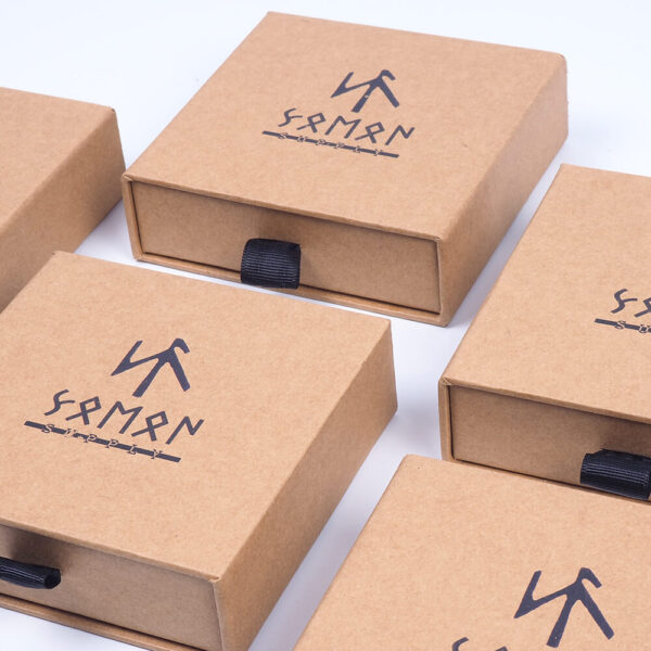 mini kraft accessory box designs