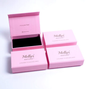 pink color magnet jewelry box2