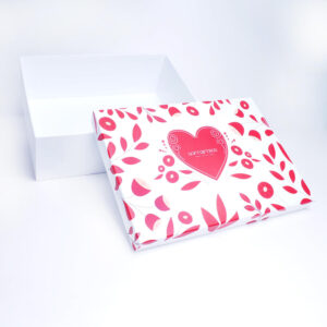 soft gift box marka mukavva kutu kapak sevgililer günü tasarımı2