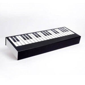 piano tasarımlı mukavva mıknatıslı kutu modeli2